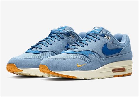 nike air max 1 premium mini swoosh blue|Nike Air Max 1 Premium “Work Blue” Coming Soon .